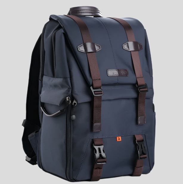 Celonox Vintage Roll‑Top Backpack